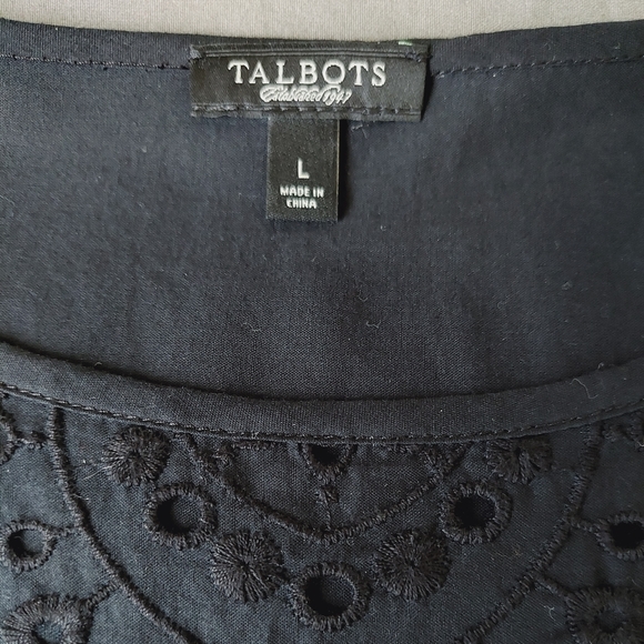 Talbots long sleeve blouse size L - Picture 9 of 9